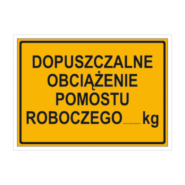 Tablica ostrzegawcza budowy 319-78