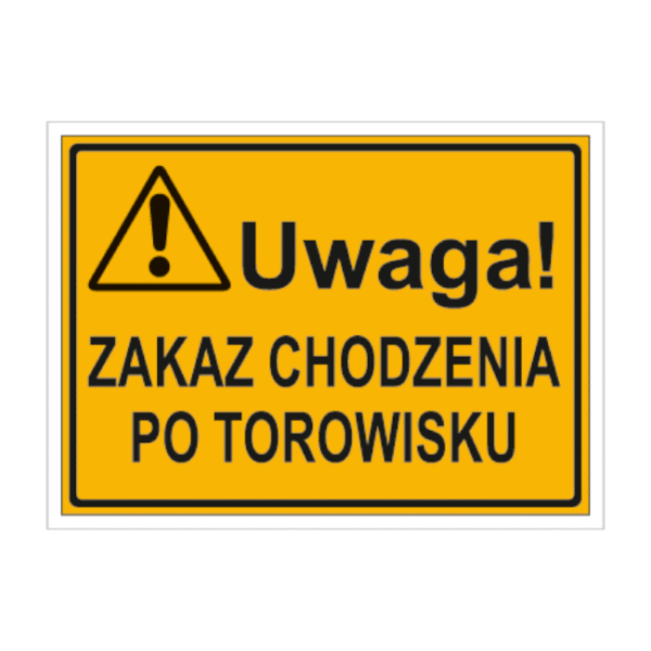 Tablica ostrzegawcza budowy 319-68